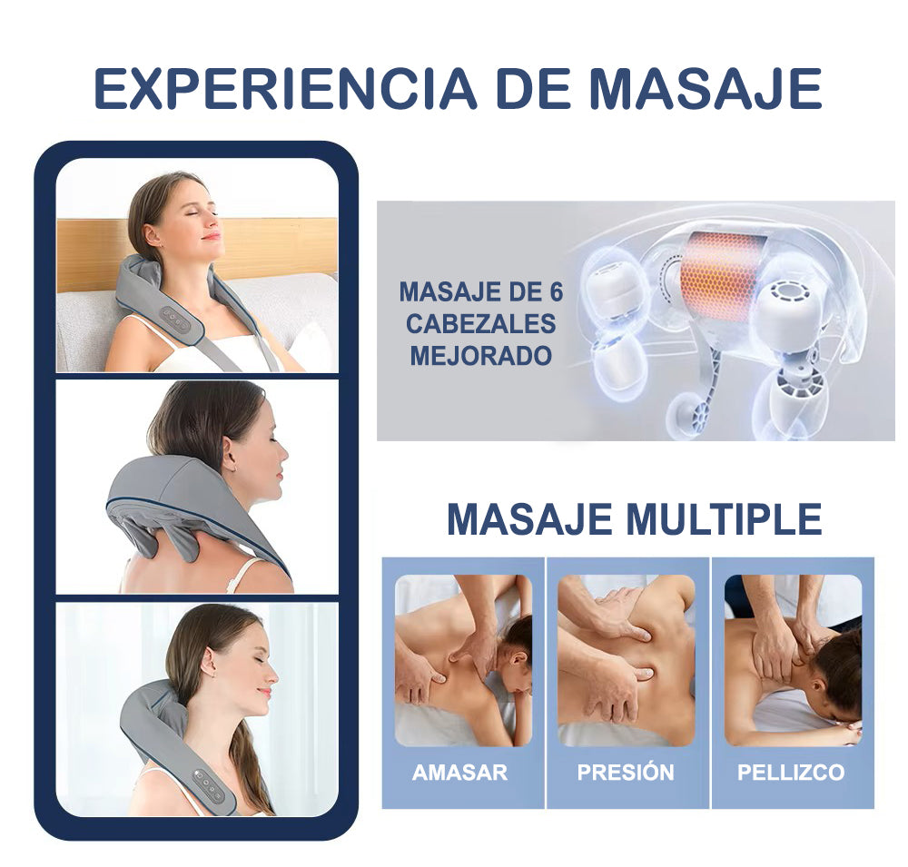 Masajeador de cuello y espalda
